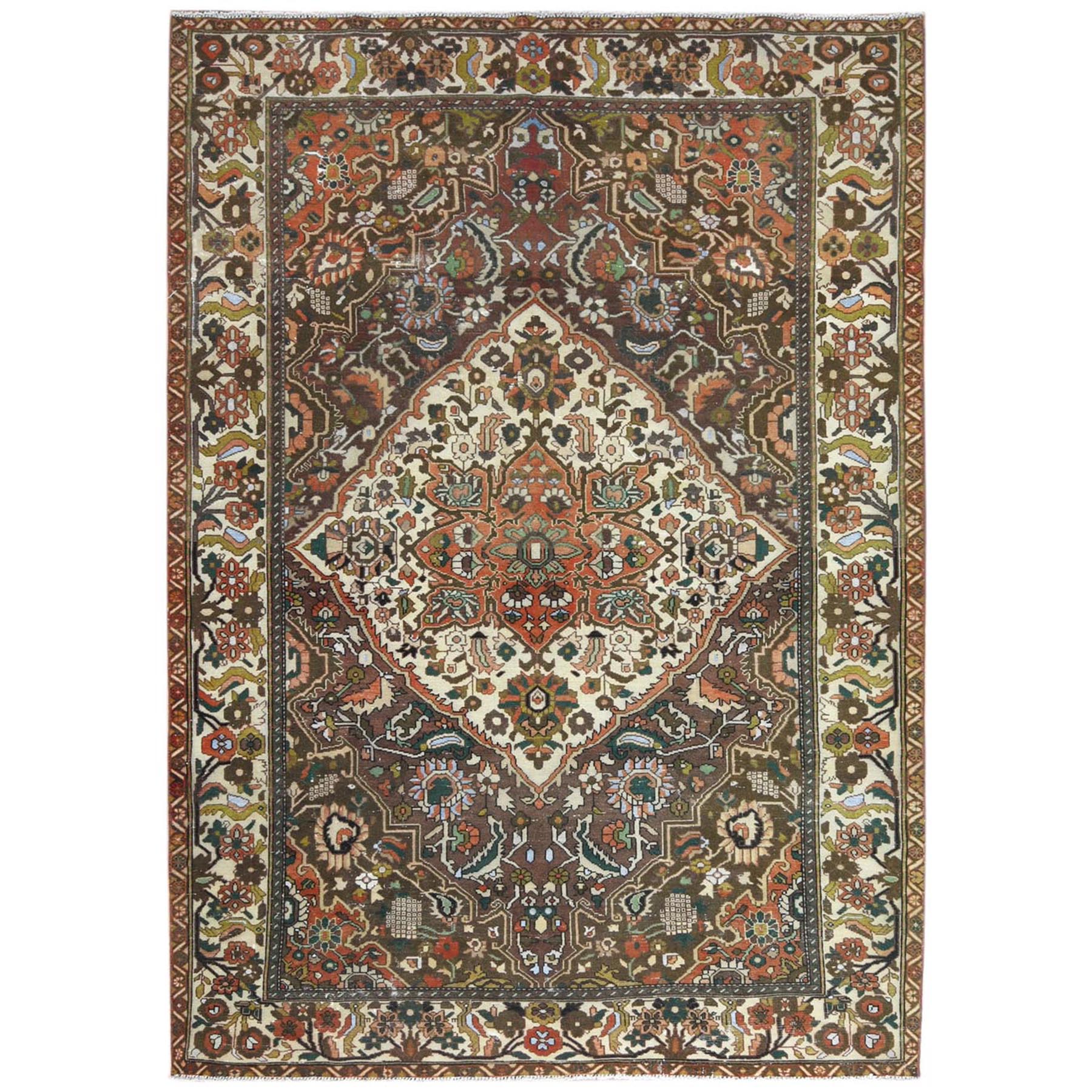 Overdyed & Vintage Rugs LUV729180